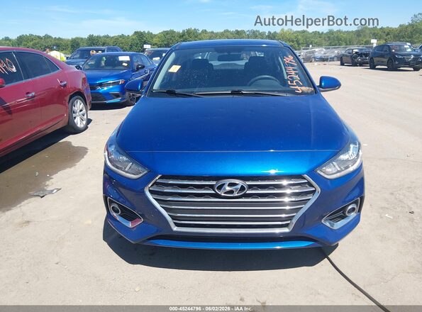 3KPC24A69ME150445 2021 HYUNDAI ACCENT Blue 