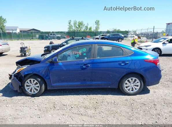 3KPC24A6XLE094269 2020 HYUNDAI ACCENT Blue Սալոնի 360 աստիճան տեսք