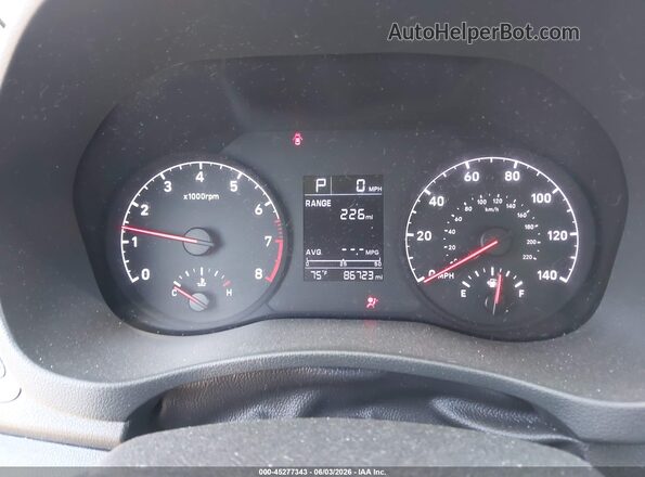 3KPC24A6XLE094269 2020 HYUNDAI ACCENT Blue Հետևի նստատեղերի տեսք