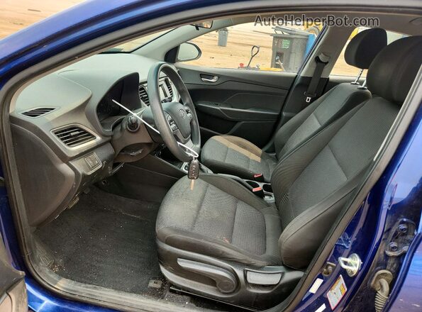 3KPC24A6XLE096636 2020 HYUNDAI ACCENT Blue Սալոնի դիմացի տեսք