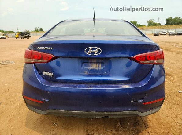 3KPC24A6XLE096636 2020 HYUNDAI ACCENT Blue Հետևի տեսք