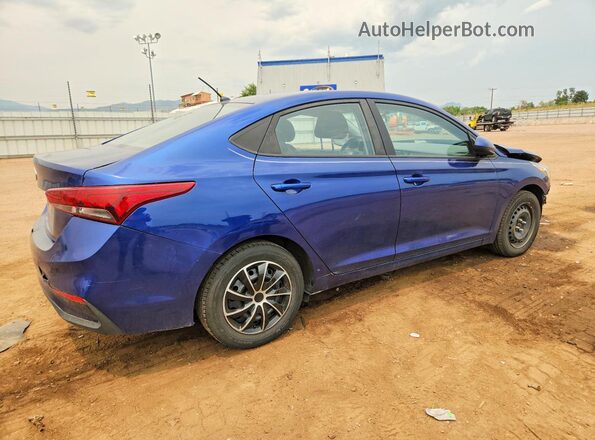 3KPC24A6XLE096636 2020 HYUNDAI ACCENT Blue Հետևի աջ