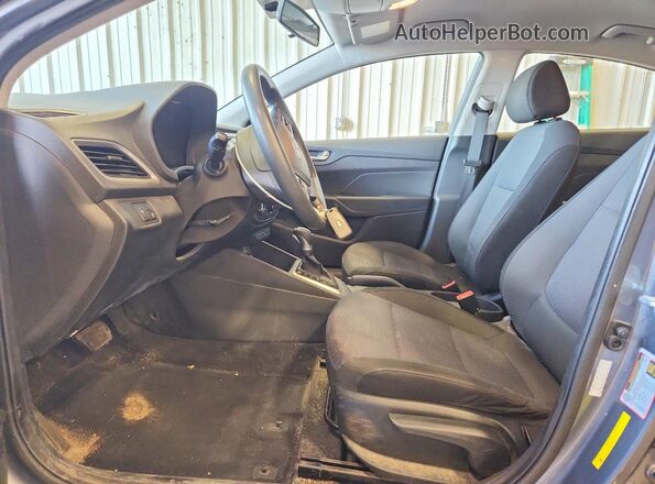 3KPC24A6XLE108350 2020 HYUNDAI ACCENT Gray Vista interior delantera