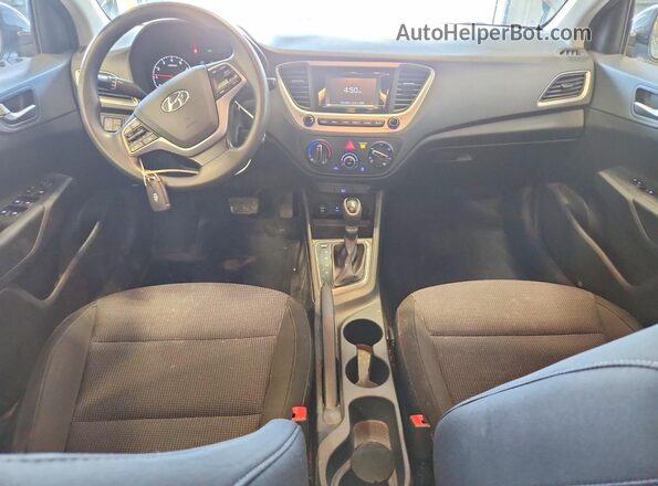 3KPC24A6XLE108350 2020 HYUNDAI ACCENT Gray Vista del salpicadero