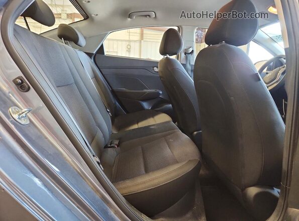 3KPC24A6XLE108350 2020 HYUNDAI ACCENT Gray Vista de los asientos traseros