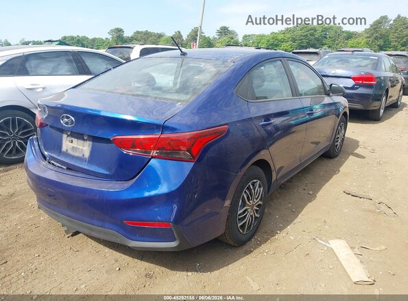 3KPC24A6XME137798 2021 HYUNDAI ACCENT Blue უკანა მარჯვენა