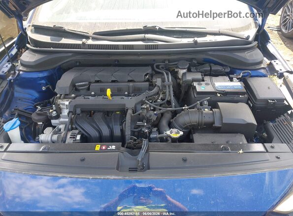 3KPC24A6XME137798 2021 HYUNDAI ACCENT Blue უკანა ხედი