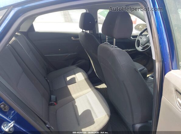 3KPC24A6XME137798 2021 HYUNDAI ACCENT Blue VIN კოდის სტიკერის ხედი