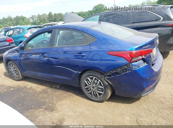 3KPC24A6XME137798 2021 HYUNDAI ACCENT Blue სალონის 360-გრადუსიანი ხედი