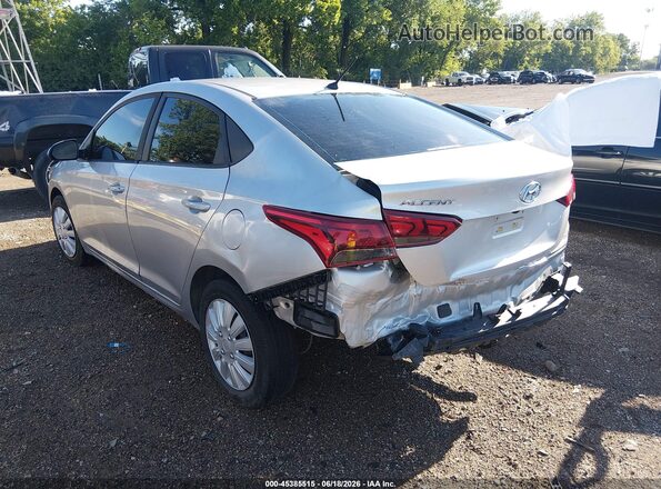 3KPC24A6XME139471 2021 HYUNDAI ACCENT Silver Tył lewy