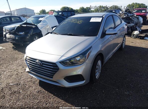 3KPC24A6XME139471 2021 HYUNDAI ACCENT Silver Przód lewy