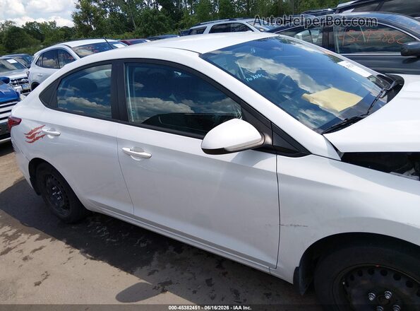 3KPC24A6XME153113 2021 HYUNDAI ACCENT White Панорамний вид салону 360°