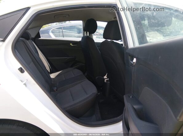 3KPC24A6XME153113 2021 HYUNDAI ACCENT White Вид наклейки з VIN-кодом