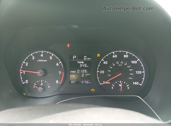 3KPC24A6XME153113 2021 HYUNDAI ACCENT White Вид задніх сидінь