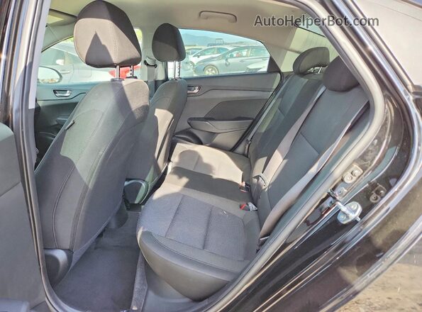 3KPC24A6XNE172956 2022 HYUNDAI ACCENT Black 