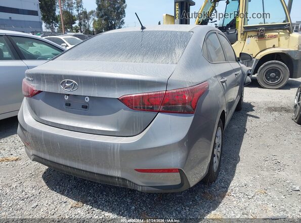 3KPC24A6XNE182905 2022 HYUNDAI ACCENT Gray Задня права чверть