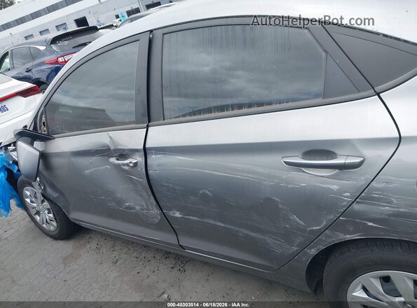 3KPC24A6XNE182905 2022 HYUNDAI ACCENT Gray 