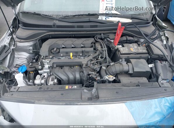 3KPC24A6XNE182905 2022 HYUNDAI ACCENT Gray Вид ззаду