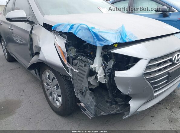 3KPC24A6XNE182905 2022 HYUNDAI ACCENT Gray Вид щитка приладів
