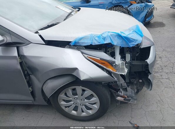 3KPC24A6XNE182905 2022 HYUNDAI ACCENT Gray 