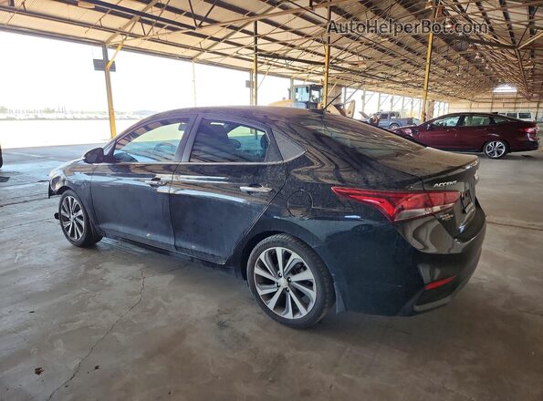 3KPC34A37JE017598 2018 HYUNDAI ACCENT Black Задня ліва чверть
