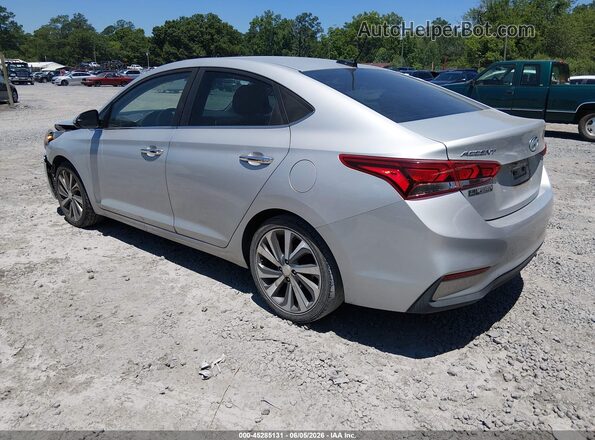3KPC34A38KE053401 2019 HYUNDAI ACCENT Silver Tył lewy