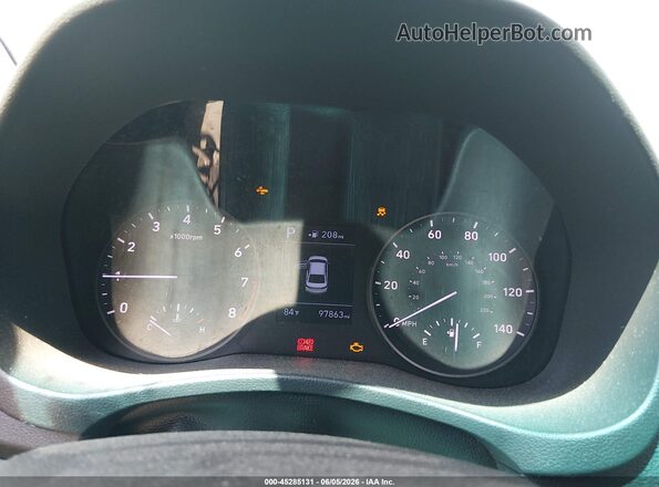 3KPC34A38KE053401 2019 HYUNDAI ACCENT Silver Widok tylnych siedzeń