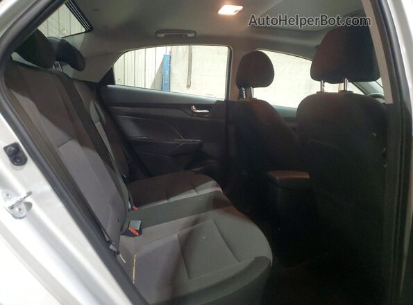 3KPC34A64NE172321 2022 HYUNDAI ACCENT Silver Rear seats view