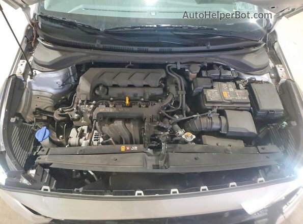 3KPC34A64NE172321 2022 HYUNDAI ACCENT Silver Rear interior view