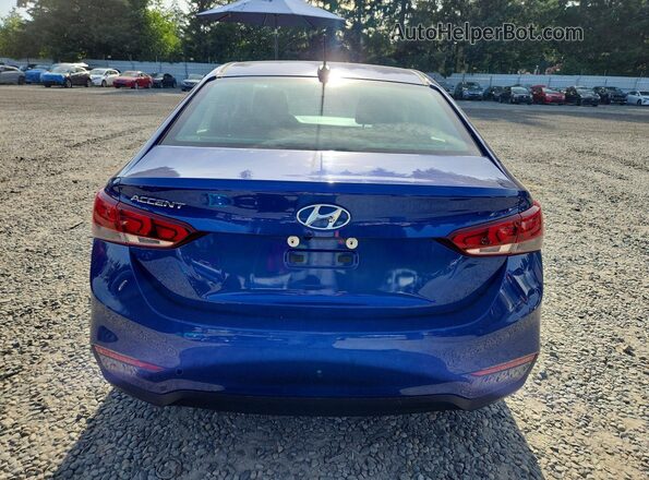 3KPC34A65NE188916 2022 HYUNDAI ACCENT Blue უკანა ხედი