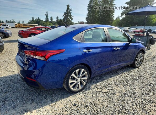 3KPC34A65NE188916 2022 HYUNDAI ACCENT Blue უკანა მარჯვენა