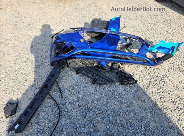 3KPC34A65NE188916 2022 HYUNDAI ACCENT Blue ძრავის განყოფილების ხედი
