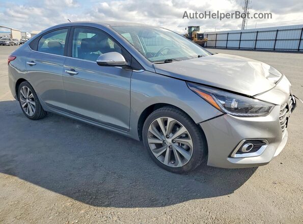 3KPC34A66NE157478 2022 HYUNDAI ACCENT Gray 