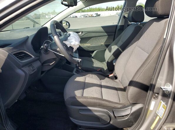 3KPC34A66NE157478 2022 HYUNDAI ACCENT Gray 