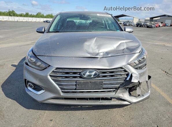 3KPC34A66NE157478 2022 HYUNDAI ACCENT Gray 