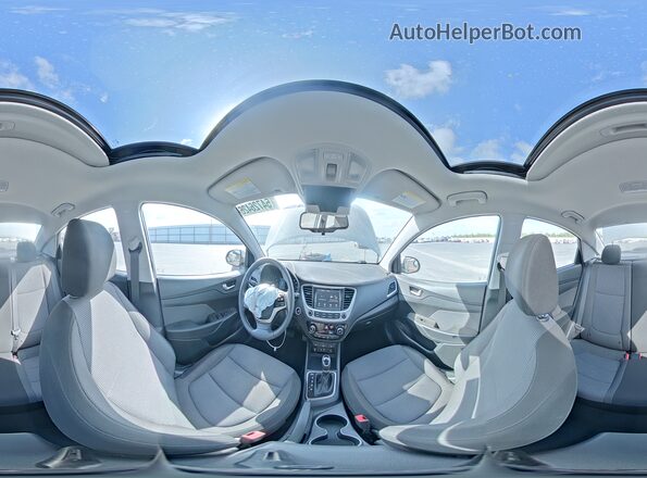 3KPC34A66NE157478 2022 HYUNDAI ACCENT Gray 