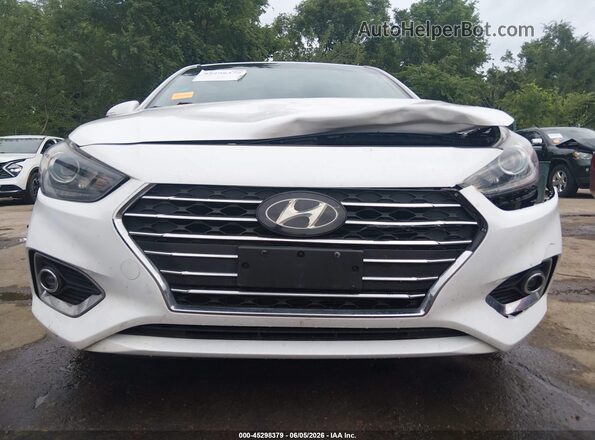 3KPC34A68LE107940 2020 HYUNDAI ACCENT White Вид спереду
