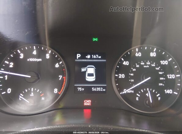 3KPC34A68LE107940 2020 HYUNDAI ACCENT White Вид задніх сидінь