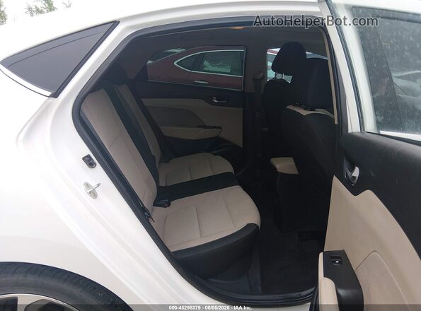 3KPC34A68LE107940 2020 HYUNDAI ACCENT White Вид наклейки з VIN-кодом