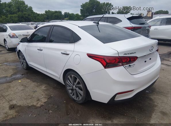 3KPC34A68LE107940 2020 HYUNDAI ACCENT White Задня ліва чверть