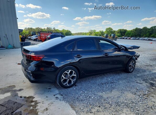 3KPF24AD0KE013290 2019 KIA FORTE Black Rear right