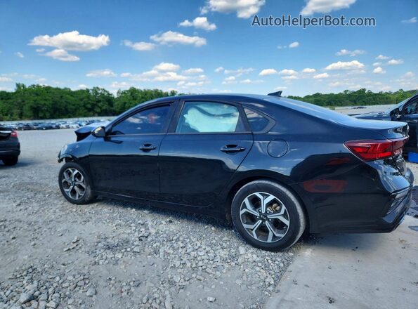 3KPF24AD0KE013290 2019 KIA FORTE Black Rear left