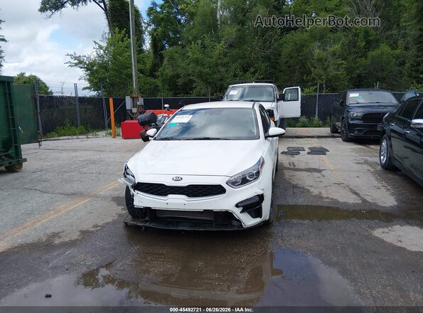 3KPF24AD0KE036732 2019 KIA FORTE White Вид спереду