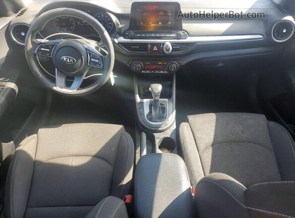3KPF24AD0KE040411 2019 KIA FORTE Blue Dashboard view