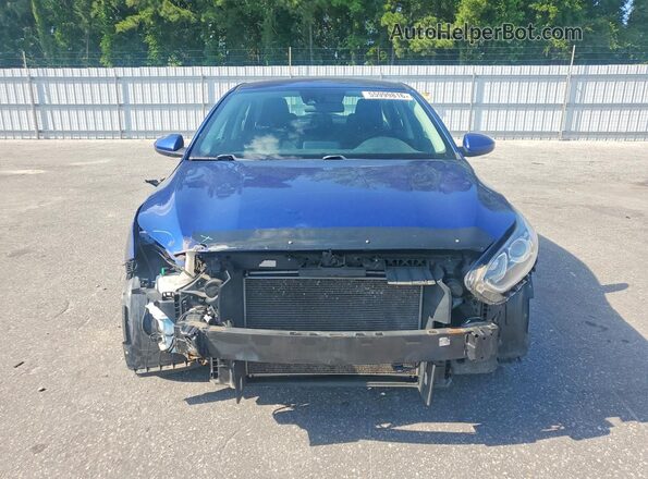 3KPF24AD0KE040411 2019 KIA FORTE Blue Front view