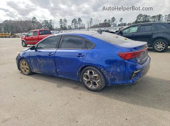 3KPF24AD0KE103667 2019 KIA FORTE Blue Հետևի ձախ