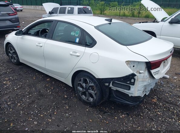 3KPF24AD0LE194652 2020 KIA FORTE Белый Задняя левая четверть