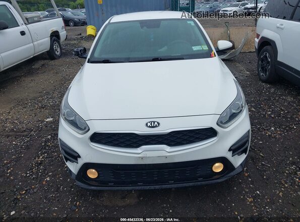 3KPF24AD0LE194652 2020 KIA FORTE Белый Вид щитка приборов