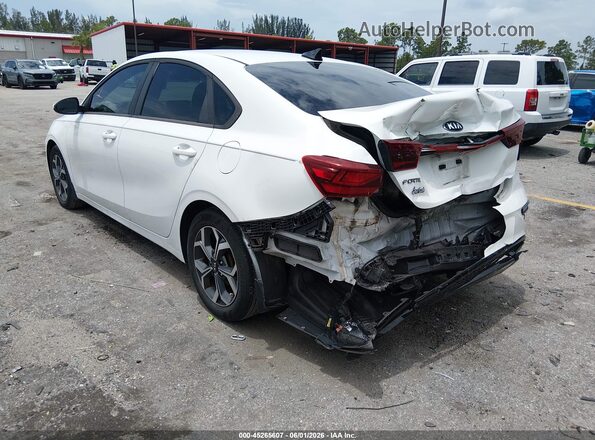 3KPF24AD0LE202944 2020 KIA FORTE White Հետևի ձախ