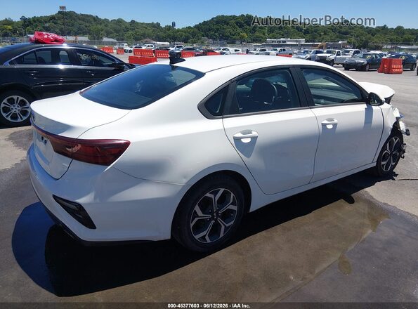3KPF24AD0LE204936 2020 KIA FORTE White Задня права чверть